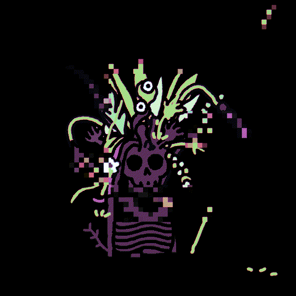 Floral Head #5693
